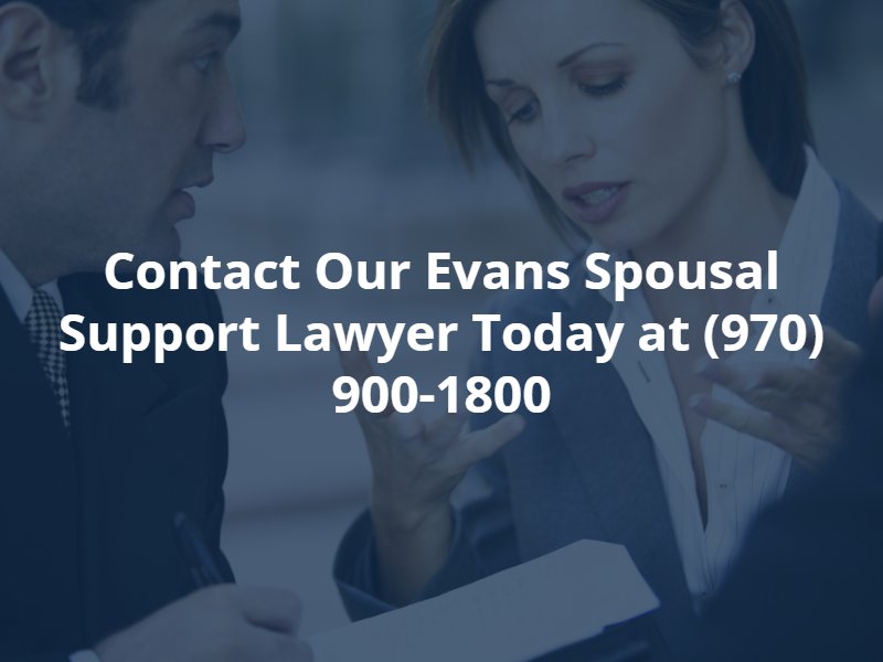 evans spousal support lawyer
