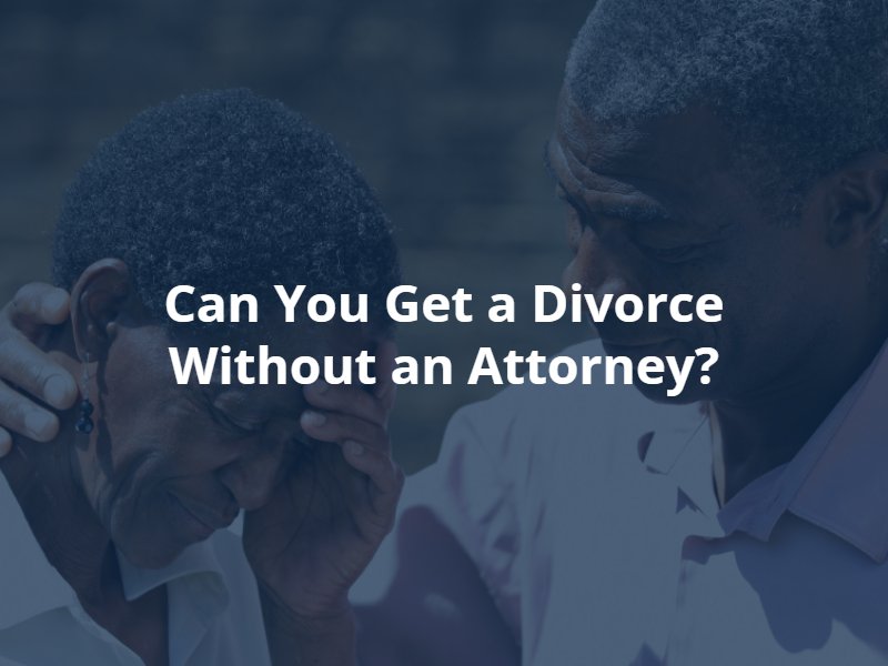 can you get a divorce without an attorney